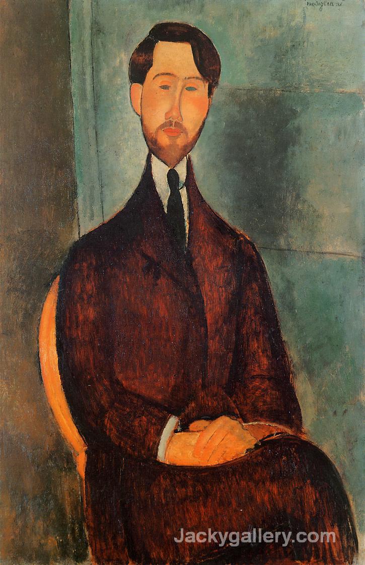 Leopold Zborowski by Amedeo Modigliani paintings reproduction